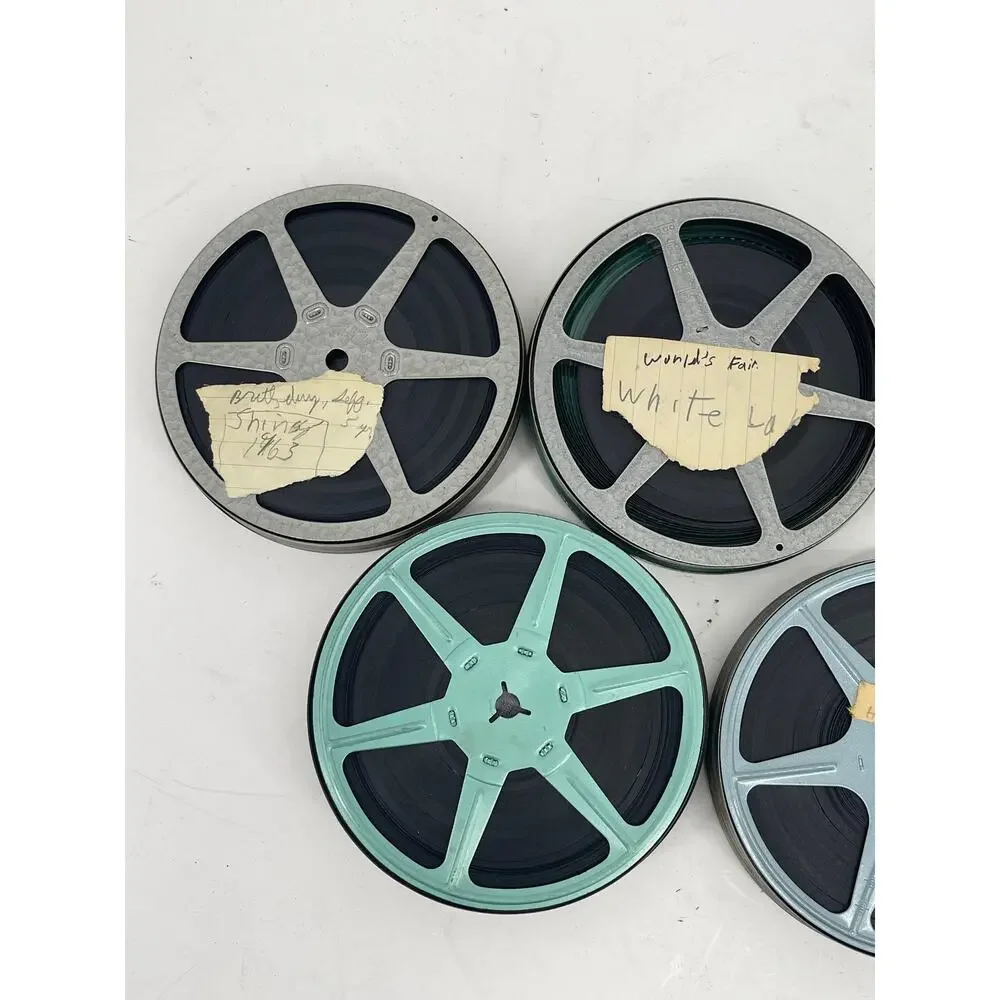 Vintage 8mm Home Movie Film Reel Lot 7 Reels Films Estate Find